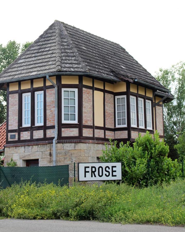 "Altes Stellwerk Frose" Am Froser See Eksteriør billede